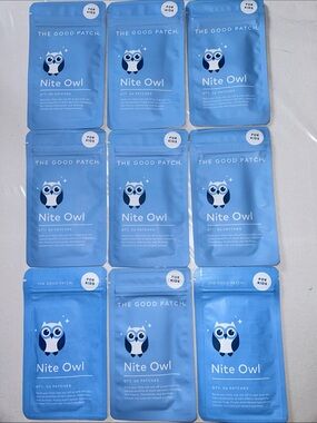 9x The Good Patch Nite Owl Kids Sleep Patches - For Kids
